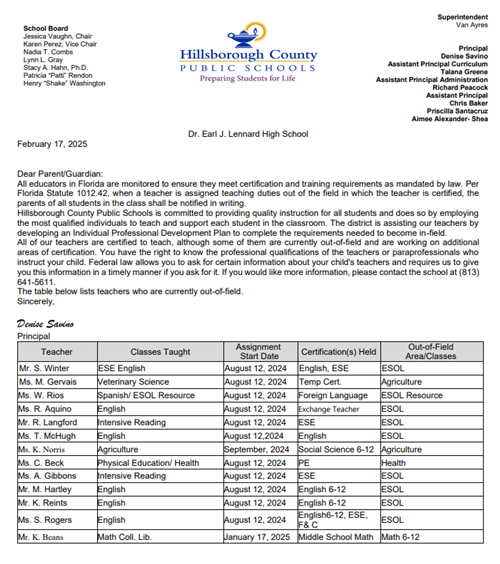 Please click the links to view the PDF